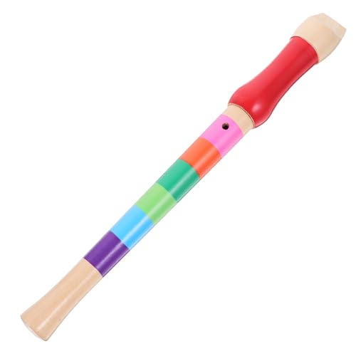 SOIMISS 8 Hohe Klarinette Blockflöte Holzblasinstrumente für Erwachsene Flöte Kindermusikinstrument Musikinstrumente Spielzeugflöte Flötenmusik professionelles Rekorderinstrument Hölzern von SOIMISS