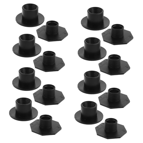 SOIMISS 8 Paar Tischfußball Lager und Achsenabdeckungen Set für Foosball Tischkicker Ersatzteile Lager für Kickertisch Familien Freizeit Spiel Zubehör von SOIMISS