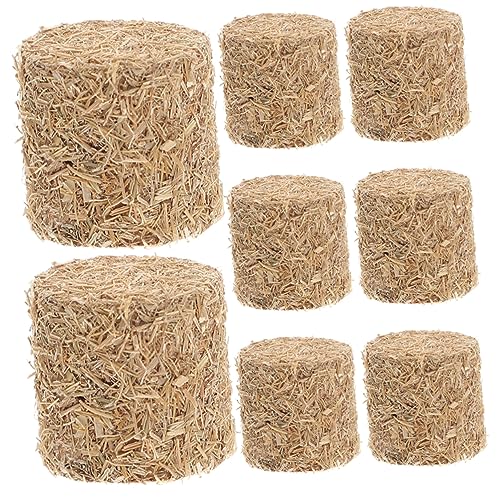 SOIMISS 8 Stck. Simulierter Heuhaufen gartendekoration gartendeko rostoptik realistisch Puppenhausballen Anzeige künstliche Pflanzen Mini Heu Mini-Hausmöbel- hölzern Light Brown SOIMISS 8 Stck. Simulierter Heuhaufen gartendekoration gartendeko rostoptik realistisch Puppenhausballen Anzeige künstliche Pflanzen Mini Heu Mini-Hausmöbel- hölzern Light Brown von SOIMISS
