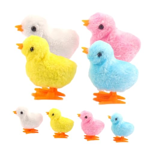 SOIMISS 8 Stück Aufziehbares Hühnerspielzeug Hühnerspielzeugküken Laufen Hüpfen Wind Hähnchen aufziehen kinderspielzeug Neuheit Toys Hühnchenspielzeug zum Aufziehen Plüsch SOIMISS 8 Stück Aufziehbares Hühnerspielzeug Hühnerspielzeugküken Laufen Hüpfen Wind Hähnchen aufziehen kinderspielzeug Neuheit Toys Hühnchenspielzeug zum Aufziehen Plüsch von SOIMISS