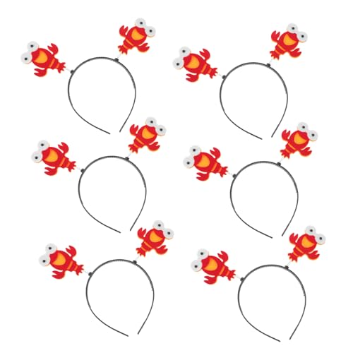 SOIMISS 8 Stück Hummer-Stirnband halloween headband haarband halloween kopfbedeckung halloween tier haarreif Klaue Krabbenhut Cosplay-Stirnband für Cosplay Cosplay-Haarreifen Plastik rot SOIMISS 8 Stück Hummer-Stirnband halloween headband haarband halloween kopfbedeckung halloween tier haarreif Klaue Krabbenhut Cosplay-Stirnband für Cosplay Cosplay-Haarreifen Plastik rot von SOIMISS