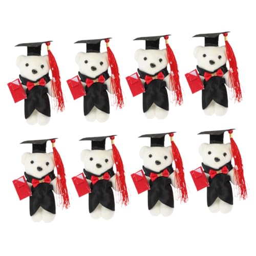 SOIMISS 8 Stück Mini -Arzt Plüsch-Abschlussbär- Abschlusstierplüsch Diplom-Bär Plüsch Bär Abschluss Dekoration Kleiner Abschlussbär Herzlichen Glückwunsch Grad Toy Schaum SOIMISS 8 Stück Mini -Arzt Plüsch-Abschlussbär- Abschlusstierplüsch Diplom-Bär Plüsch Bär Abschluss Dekoration Kleiner Abschlussbär Herzlichen Glückwunsch Grad Toy Schaum von SOIMISS