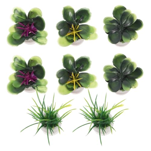 SOIMISS 8 Stück Miniatur Bonsai Modelle Kleine Künstliche Topfpflanzen Puppenhaus Dekoration Garten Zubehör für Innen und Außen Kompakte Mini Pflanzen Ornamente SOIMISS 8 Stück Miniatur Bonsai Modelle Kleine Künstliche Topfpflanzen Puppenhaus Dekoration Garten Zubehör für Innen und Außen Kompakte Mini Pflanzen Ornamente von SOIMISS