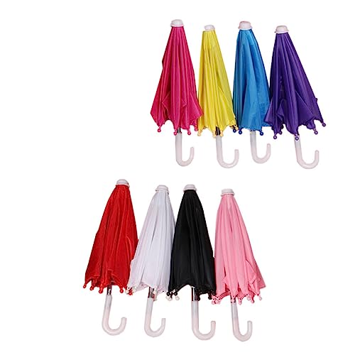 SOIMISS 8 Stück Puppen Regenschirm Accessoires für Puppenfotografie und Kostümgestaltung für Kreative Dekoration und Spielspaß SOIMISS 8 Stück Puppen Regenschirm Accessoires für Puppenfotografie und Kostümgestaltung für Kreative Dekoration und Spielspaß von SOIMISS