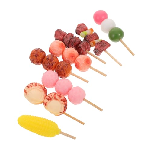 SOIMISS 8 Stück Realistische Grillspielzeug für Interaktive Spielküche mit Täuschend Echten Lebensmitteln für Rollenspiele für Familienfeiern und Ausflüge SOIMISS 8 Stück Realistische Grillspielzeug für Interaktive Spielküche mit Täuschend Echten Lebensmitteln für Rollenspiele für Familienfeiern und Ausflüge von SOIMISS