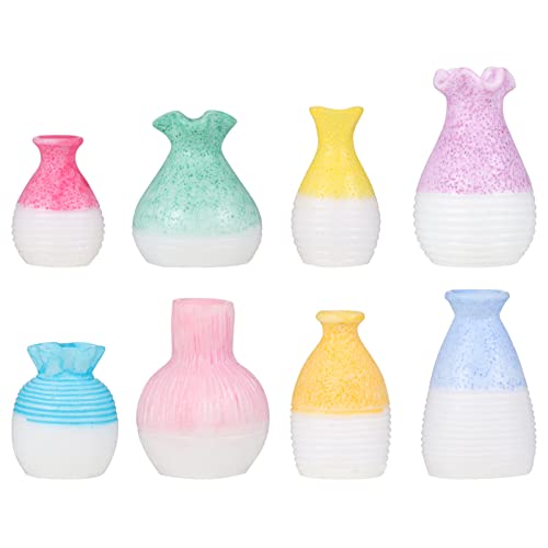 SOIMISS 8 Stück Simulierte Vasenornamente für Blumen Mini Puppenhaus drinnen Mama gefälscht Mittelvase kleine Vase Einzigartige Vase Desktop-Blumenvase Herzstück Einer Tischvase Harz SOIMISS 8 Stück Simulierte Vasenornamente für Blumen Mini Puppenhaus drinnen Mama gefälscht Mittelvase kleine Vase Einzigartige Vase Desktop-Blumenvase Herzstück Einer Tischvase Harz von SOIMISS