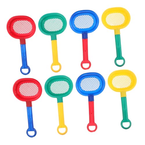 SOIMISS 8 Stück Strand Badespielzeug Sandkasten Sichter Spielschaufel Sandschaufel Strand Sandsieb Siebe Für Sandsieb Badespielzeug Strandspielzeug Kleine Kinderspielzeug Sandspielzeug von SOIMISS
