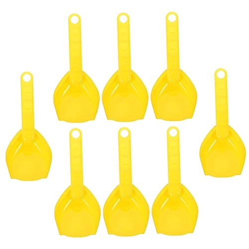 SOIMISS 8 Stück Strand Sandkasten sandspielzeug Beach Toys for spielwaren für draußen Outdoor outdor lustige Schaufelspielzeuge Sandschaufeln Plastik Yellow von SOIMISS
