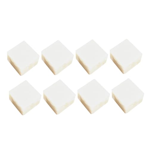SOIMISS 8 Stück Teiliges Fake Tofu Modell aus Realistische Simulation für Spiel Fotografie und Dekoration für Küchen und Party Dekorationen SOIMISS 8 Stück Teiliges Fake Tofu Modell aus Realistische Simulation für Spiel Fotografie und Dekoration für Küchen und Party Dekorationen von SOIMISS
