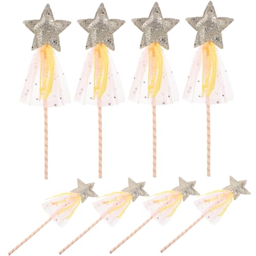 SOIMISS 8 Stück Teiliges Glitzernder Stern für Mädchen Robuste Feenstäbe mit Funkelnden Sternakzenten als Prinzessinnen Kostüm Accessoire für Cosplay und Bühnenauftritte SOIMISS 8 Stück Teiliges Glitzernder Stern für Mädchen Robuste Feenstäbe mit Funkelnden Sternakzenten als Prinzessinnen Kostüm Accessoire für Cosplay und Bühnenauftritte von SOIMISS