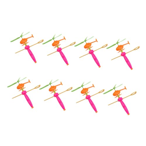 SOIMISS 8 Stück Teiliges Kreativer Hubschrauber Spielzeuge für Lustige Zufälligen Farben für Outdoor Aktivitäten und Geburtstagsgeschenke Zufällige Farbe Zufällige Farbe von SOIMISS