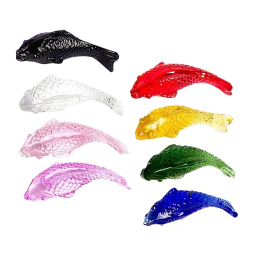 SOIMISS 8 Stück Teiliges Kristallfisch Deko Kleine Bunte Aquarium Figuren Realistische Tischdekoration Stabile Glasfische Farbenfrohe Wohnaccessoires SOIMISS 8 Stück Teiliges Kristallfisch Deko Kleine Bunte Aquarium Figuren Realistische Tischdekoration Stabile Glasfische Farbenfrohe Wohnaccessoires von SOIMISS