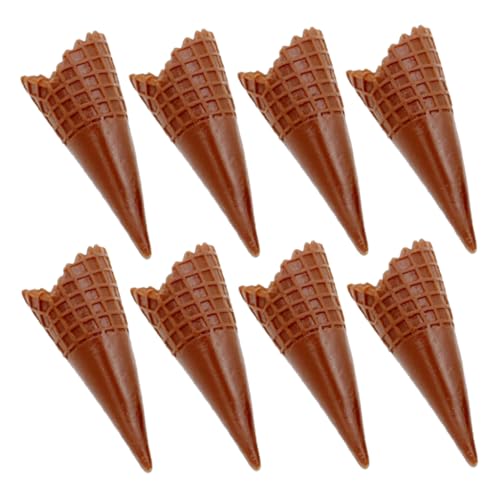 SOIMISS 8 Stück Teiliges Künstliche Eiscreme Waffelmodelle aus Langlebigem PVC Realistische Mini zuckertüten als Dekoration Fotorequisite und DIY Bastelbedarf für Dessertläden und Küchen SOIMISS 8 Stück Teiliges Künstliche Eiscreme Waffelmodelle aus Langlebigem PVC Realistische Mini zuckertüten als Dekoration Fotorequisite und DIY Bastelbedarf für Dessertläden und Küchen von SOIMISS