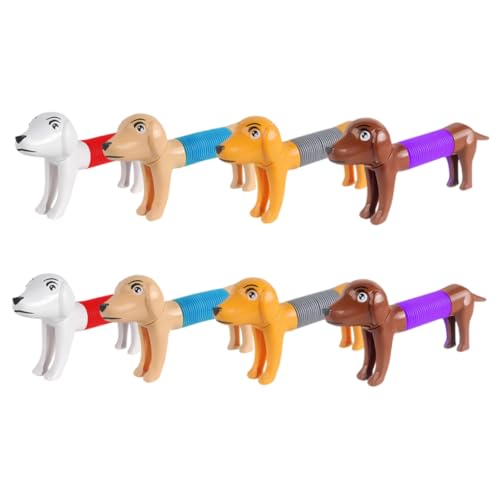 SOIMISS 8 Stück Teiliges Pop Tube Mini Hund Form Farbenfrohes Dehnbares Stressabbau für Erwachsene als Party und Entspannungsspielzeug SOIMISS 8 Stück Teiliges Pop Tube Mini Hund Form Farbenfrohes Dehnbares Stressabbau für Erwachsene als Party und Entspannungsspielzeug von SOIMISS