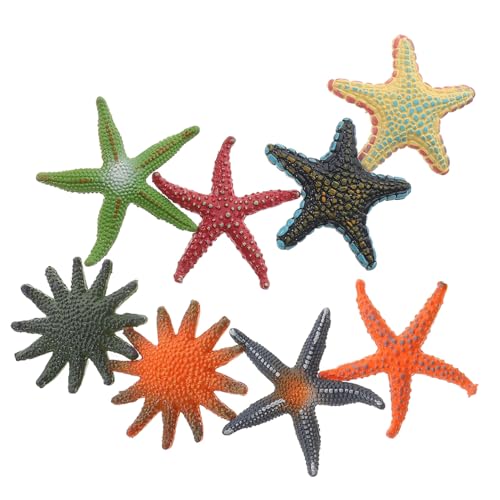 SOIMISS 8 Stück Teiliges Seestern Deko aus Langlebigem TPR Realistische Meeresbewohner Figuren für Aquarium und Raumgestaltung Kindersicheres Meerestier Detailreiche Tischdekoration SOIMISS 8 Stück Teiliges Seestern Deko aus Langlebigem TPR Realistische Meeresbewohner Figuren für Aquarium und Raumgestaltung Kindersicheres Meerestier Detailreiche Tischdekoration von SOIMISS
