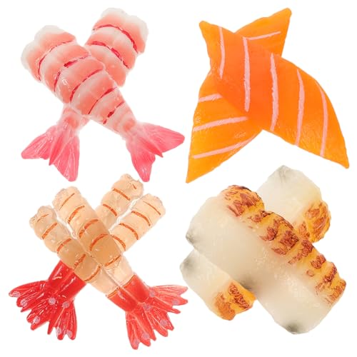 SOIMISS 8 Stück Teiliges Simulierte Sushi Dekoration Realistische Scheiben Modelle für Fotografie Küche und Dekoration für Geschäfte und Zuhause SOIMISS 8 Stück Teiliges Simulierte Sushi Dekoration Realistische Scheiben Modelle für Fotografie Küche und Dekoration für Geschäfte und Zuhause von SOIMISS