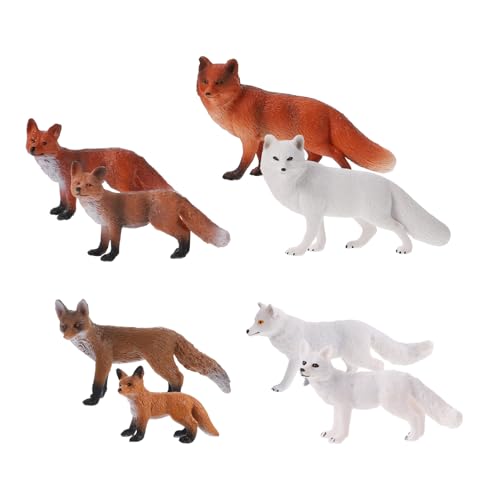 SOIMISS 8 Stück Teiliges Solid Fox Animal Model aus Realistische Tierfigur als Pädagogisches und Dekoration Leichtes Sicheres Sammlerstück für Fotorequisit SOIMISS 8 Stück Teiliges Solid Fox Animal Model aus Realistische Tierfigur als Pädagogisches und Dekoration Leichtes Sicheres Sammlerstück für Fotorequisit von SOIMISS