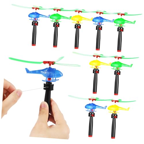 SOIMISS 9 Stück Teiliges Fliegende Helikopter Spielzeuge mit Zugschnur Robustes Outdoor für Bunte Hubschrauber Figuren für Partys und Gruppenspiele SOIMISS 9 Stück Teiliges Fliegende Helikopter Spielzeuge mit Zugschnur Robustes Outdoor für Bunte Hubschrauber Figuren für Partys und Gruppenspiele von SOIMISS