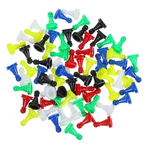 SOIMISS 96 Stück Teiliges Bunte Kunststoff Schachfiguren Langlebig Spielsteine für Unterhaltung und Lernspiele Tisch Brettspiel Zubehör Zufällige Farbe Zufällige Farbe SOIMISS 96 Stück Teiliges Bunte Kunststoff Schachfiguren Langlebig Spielsteine für Unterhaltung und Lernspiele Tisch Brettspiel Zubehör Zufällige Farbe Zufällige Farbe von SOIMISS