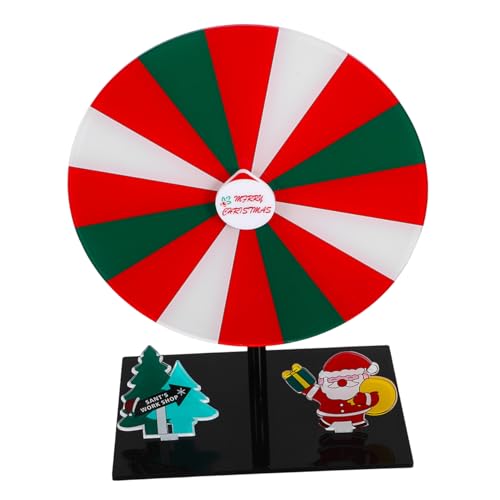 SOIMISS Acryl Drehbares Party Spiel Rad mit Basis Drehscheibe für Festliche Raffles und Interaktive Tischspiele Rotierendes Preisrad für Weihnachtsfeiern und Familienveranstaltungen SOIMISS Acryl Drehbares Party Spiel Rad mit Basis Drehscheibe für Festliche Raffles und Interaktive Tischspiele Rotierendes Preisrad für Weihnachtsfeiern und Familienveranstaltungen von SOIMISS