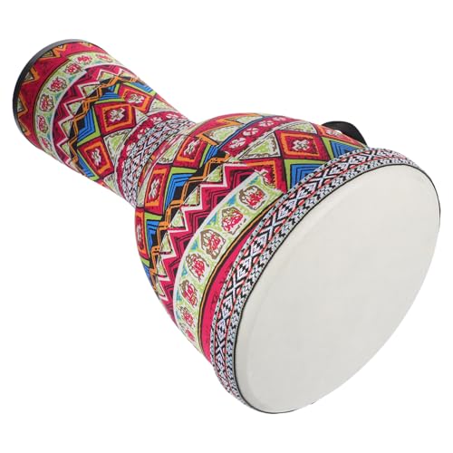 SOIMISS Afrikanische Handtrommel für Leichtes Djembe mit Traditionellem Design und Tragegurt für und Frühe Musikalische Bildung SOIMISS Afrikanische Handtrommel für Leichtes Djembe mit Traditionellem Design und Tragegurt für und Frühe Musikalische Bildung von SOIMISS
