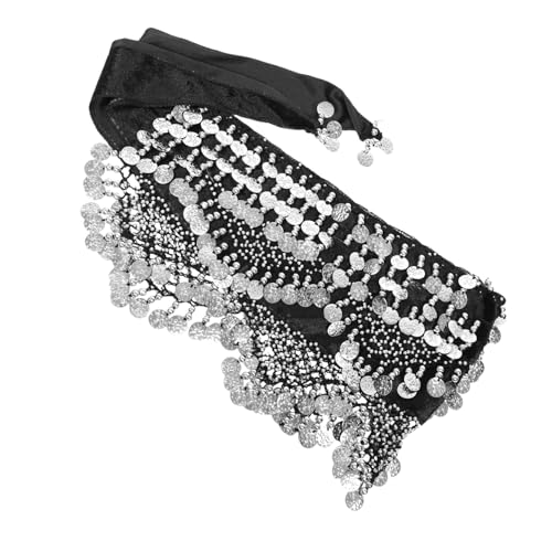 SOIMISS Hüfttuch Damen Tanzaccessoire Weiche Taillenkette Pailletten Schärpe Festival Outfit Quaste Wrap SOIMISS Hüfttuch Damen Tanzaccessoire Weiche Taillenkette Pailletten Schärpe Festival Outfit Quaste Wrap von SOIMISS