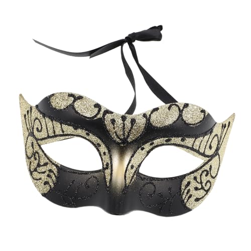 SOIMISS Halloween Damen Maskerade Maske Mardi Gras Kostüm Maske Vintage Maskerade Halbmaske Für Theater von SOIMISS