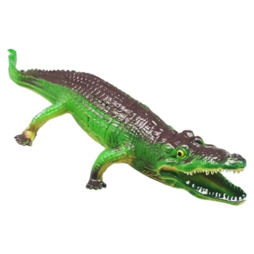 SOIMISS Cognitives für Simulationsmodell Eines Alligators aus Robustem Vinyl für Frühe Bildung und Kreative Spiele Grün von SOIMISS