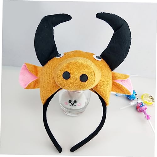 SOIMISS Cosplay Tierkopfband Set Teilig Kuhhörner Stirnband für Faschingskostüme Verkleidungszubehör für Mädchen Party und Bühnenauftritte Langlebiges Material Einheitsgröße SOIMISS Cosplay Tierkopfband Set Teilig Kuhhörner Stirnband für Faschingskostüme Verkleidungszubehör für Mädchen Party und Bühnenauftritte Langlebiges Material Einheitsgröße von SOIMISS