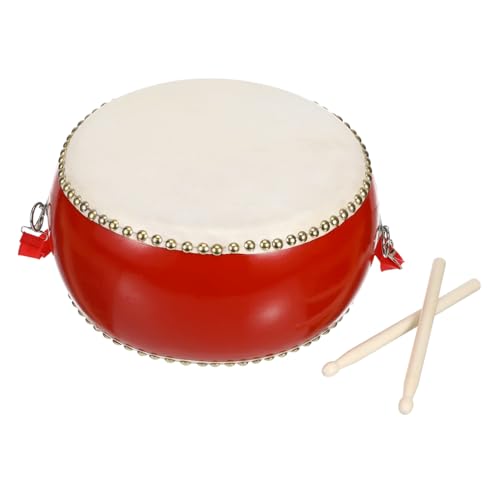 SOIMISS Cowhide Trommel Percussion Instrument Schlaginstrument mit und Tragegurt Handgefertigte und Spieltrommel für Mädchen und Jungen Sicher und Langlebig SOIMISS Cowhide Trommel Percussion Instrument Schlaginstrument mit und Tragegurt Handgefertigte und Spieltrommel für Mädchen und Jungen Sicher und Langlebig von SOIMISS