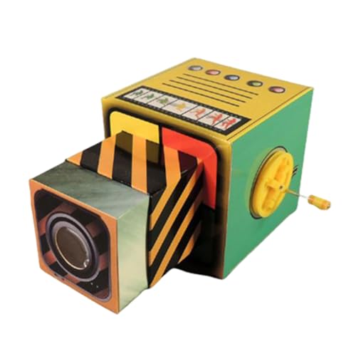 SOIMISS DIY Animationsprojektor Handgemachtes Lernspielzeug für Projektor und Modellen für Kreative Bastelprojekte und Stem Bildung von SOIMISS