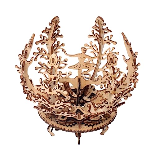 SOIMISS DIY Blumendesign Puzzle Kreatives Holzmodell für Mädchen als Tischdeko für Wohnzimmer und Schlafzimmer Ansprechendes Bastelspielzeug für Erwachsene SOIMISS DIY Blumendesign Puzzle Kreatives Holzmodell für Mädchen als Tischdeko für Wohnzimmer und Schlafzimmer Ansprechendes Bastelspielzeug für Erwachsene von SOIMISS