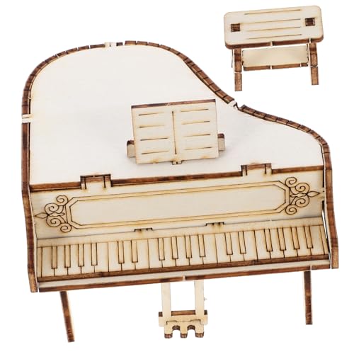 SOIMISS DIY Holz Musikbox Klavierform Kreative Spieluhr Bausatz Dekoratives Schreibtischornament Tragbare Mechanische Musikbox für Lehrer und Musikliebhaber SOIMISS DIY Holz Musikbox Klavierform Kreative Spieluhr Bausatz Dekoratives Schreibtischornament Tragbare Mechanische Musikbox für Lehrer und Musikliebhaber von SOIMISS