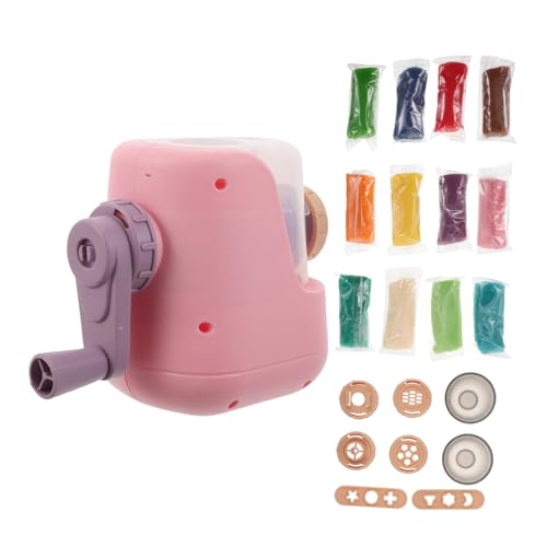 SOIMISS DIY Nudelmaschine für Knetmasse Extruder Lebensmittelechte Modelliermasse Küchenspielzeug Kreatives Basteln Motorik und Fantasie SOIMISS DIY Nudelmaschine für Knetmasse Extruder Lebensmittelechte Modelliermasse Küchenspielzeug Kreatives Basteln Motorik und Fantasie von SOIMISS
