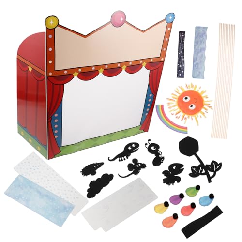 SOIMISS DIY Shadow Puppet Theater Set für Kreatives Wissenschaftsspielzeug mit Fingerpuppen Fördert Manuelle Geschicklichkeit und Storytelling Bildungs und Unterhaltungsspielzeug SOIMISS DIY Shadow Puppet Theater Set für Kreatives Wissenschaftsspielzeug mit Fingerpuppen Fördert Manuelle Geschicklichkeit und Storytelling Bildungs und Unterhaltungsspielzeug von SOIMISS