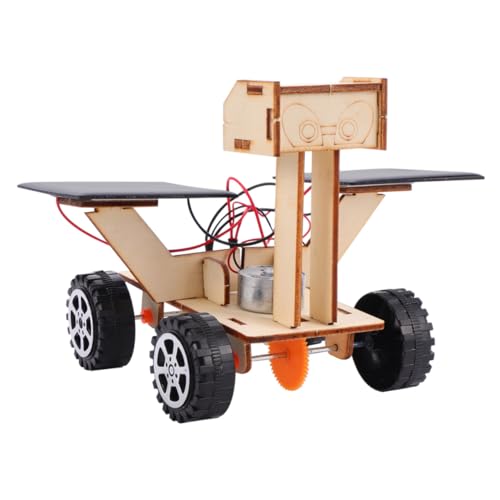 SOIMISS DIY Solar Mond aus Holz für Einfach Zusammenbaubar Pädagogisches Technik Kreativität und Selbstständigem Denken von SOIMISS