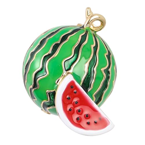 SOIMISS Damenbrosche Schmuck Wassermelonen Kleidernadeln Obst Emaille Brosche Süße Nadeln Für Taschen Sicherheitsnadel Brosche Damenbroschen Cartoon Broschen Süße Brosche von SOIMISS