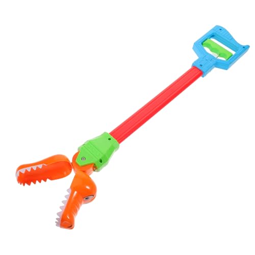 SOIMISS Dinosaurier Greifzange für Kreatives Roboterarm mit Drehbarem Arm Fördert Feinmotorik und Hand Augen Koordination Geeignet für Ab Jahren Orangefarbene Dino Design von SOIMISS