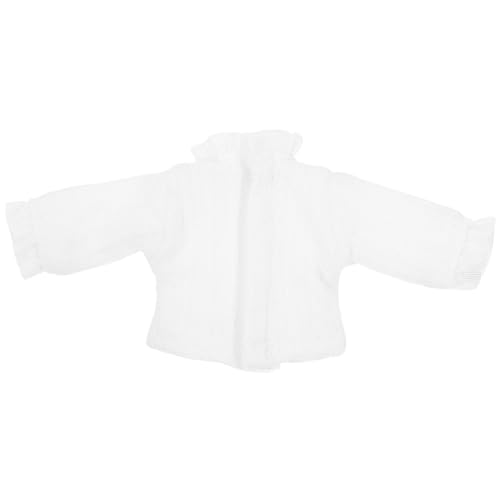 SOIMISS Puppenkleidung Miniatur Shirt für Ob11 Puppen Dekoratives Bjd Shirt 1 Stück Retro Puppenhaus Zubehör Puppenhemd Einfaches Design für Selbstgemacht von SOIMISS