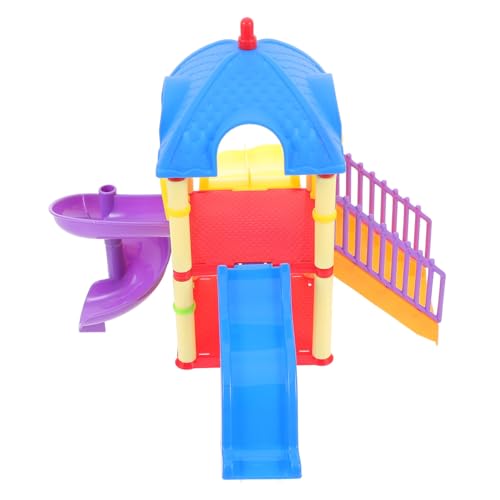 SOIMISS Doll House Spielplatz Modell für Kinderzimmer Dekoration Puppenhaus Einrichtungen und Home Decor Kompakt und Leicht zu Verstauen SOIMISS Doll House Spielplatz Modell für Kinderzimmer Dekoration Puppenhaus Einrichtungen und Home Decor Kompakt und Leicht zu Verstauen von SOIMISS