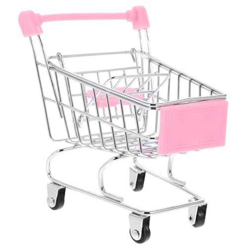 SOIMISS Einkaufswagen Puppenhaus Dekorationen Rollenspiel Mini Möbel Schreibtisch Einkaufswagen Einkaufskorb Einkaufen Kleine Kinderspielzeuge Rosa SOIMISS Einkaufswagen Puppenhaus Dekorationen Rollenspiel Mini Möbel Schreibtisch Einkaufswagen Einkaufskorb Einkaufen Kleine Kinderspielzeuge Rosa von SOIMISS