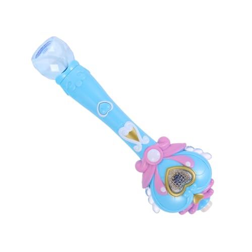 SOIMISS Elektrische Bubble Maker mit Musikfunktion Leuchtender Hexenstab Langlebiges Geeignet für Innen und Außen Farbiges Bubble Blower für Mädchen und Jungen SOIMISS Elektrische Bubble Maker mit Musikfunktion Leuchtender Hexenstab Langlebiges Geeignet für Innen und Außen Farbiges Bubble Blower für Mädchen und Jungen von SOIMISS