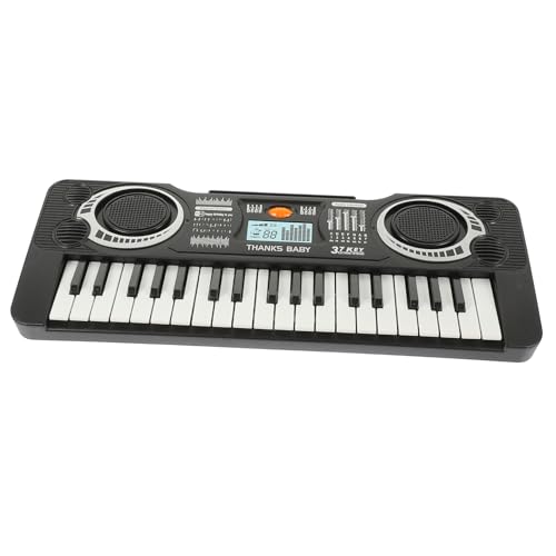 SOIMISS Elektronisches Klavier Tasten Multifunktional Lernspielzeug Musikspielzeug für Kleinkinder Hand Auge Koordination Geburtstagsgeschenk Schwarz Zufällige Farbe Zufällige Farbe von SOIMISS