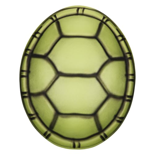 SOIMISS Eva Schildkrötenpanzer Kostüm Requisiten Leichtes Elastisches Cosplay Zubehör für Halloween Karneval Party Umweltfreundliches Festtagskostüm für Erwachsene von SOIMISS