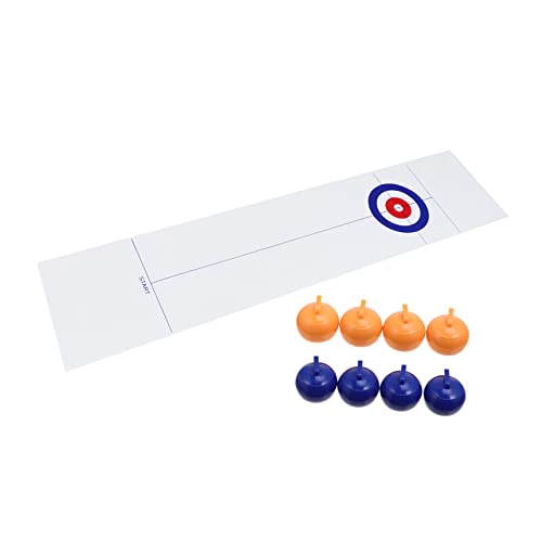 SOIMISS Familienfreundliches Curling Spielset für Erwachsene Kreatives Tischspiel für Freizeit und Spaß aus Langlebigem Fördert und Stressabbau SOIMISS Familienfreundliches Curling Spielset für Erwachsene Kreatives Tischspiel für Freizeit und Spaß aus Langlebigem Fördert und Stressabbau von SOIMISS