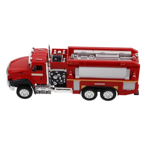 SOIMISS Feuerwehrfahrzeug Modell aus Robustem Legierungs Material Realistisch Gestaltetes für Jungen Jahre Langlebiger Feuerwehr LKW für Fantasievolles und Interesse SOIMISS Feuerwehrfahrzeug Modell aus Robustem Legierungs Material Realistisch Gestaltetes für Jungen Jahre Langlebiger Feuerwehr LKW für Fantasievolles und Interesse von SOIMISS