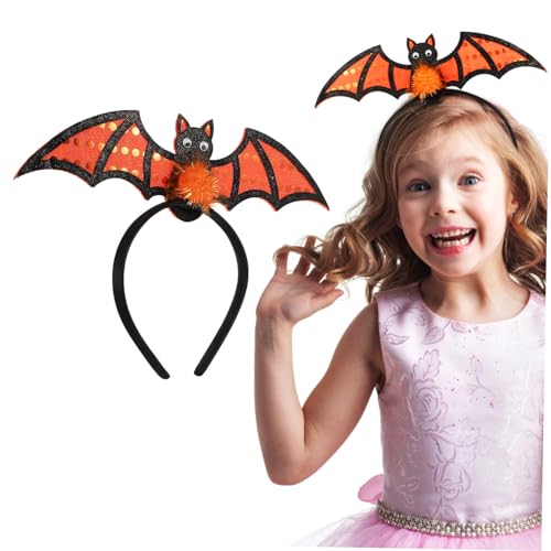 SOIMISS Fledermaus Haarband für Halloween Verstellbares Kostümzubehör Geeignet für Altersgruppen Komfortables und Langlebiges Party Haarband für Kostüme und Feierlichkeiten von SOIMISS