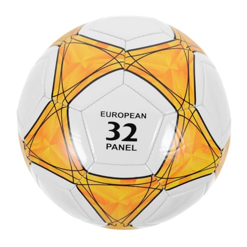 SOIMISS Fußball Mini Indoor Training Fußball Sportartikel Sportbälle Gelb PVC von SOIMISS