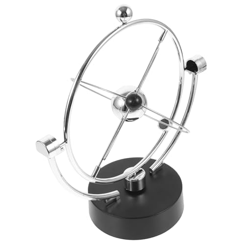 SOIMISS Drehwippe Perpetuum Mobiles Spielzeug Für Schreibtisch Physik Dekoration Fürs Büro Und Zuhause Bewegungsinstrument Himmelsinstrument Ohne Batterie SOIMISS Drehwippe Perpetuum Mobiles Spielzeug Für Schreibtisch Physik Dekoration Fürs Büro Und Zuhause Bewegungsinstrument Himmelsinstrument Ohne Batterie von SOIMISS
