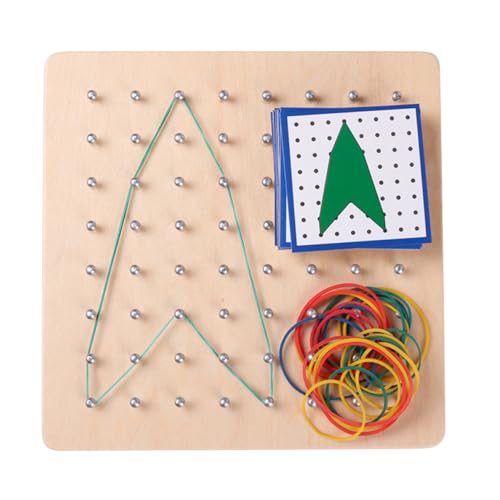 SOIMISS Geometrisches Montessori Nagelbrett aus Eukalyptusholz Pädagogisches Lernspielzeug Feinmotorik Hand Auge koordination und Kognitiver Entwicklung für Ab Jahren SOIMISS Geometrisches Montessori Nagelbrett aus Eukalyptusholz Pädagogisches Lernspielzeug Feinmotorik Hand Auge koordination und Kognitiver Entwicklung für Ab Jahren von SOIMISS